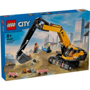 60420 YELLOW CONSTRUCTION EXCAVATOR